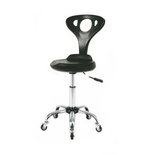 China salon beauty manicure barber master stool swivel adjustable nail massage task chair medical spa seating with wheels