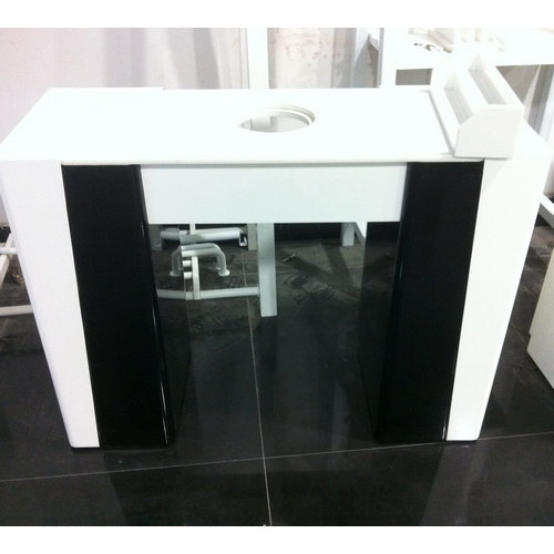 IKEA salon furniture art manicure table with dust collector beauty nail desk dryer station with fan