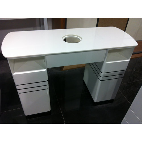 Best art manicure table with dust collector beauty nail desk dryer station with fan factory