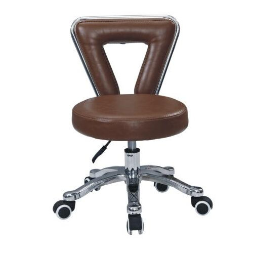 China supplier salon swivel nail massage task chair medical spa beauty manicure barber master stool with wheels