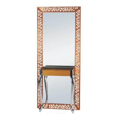 styling station hairdressing unit equipment beauty bath makeup mirror salon barber furniture with light