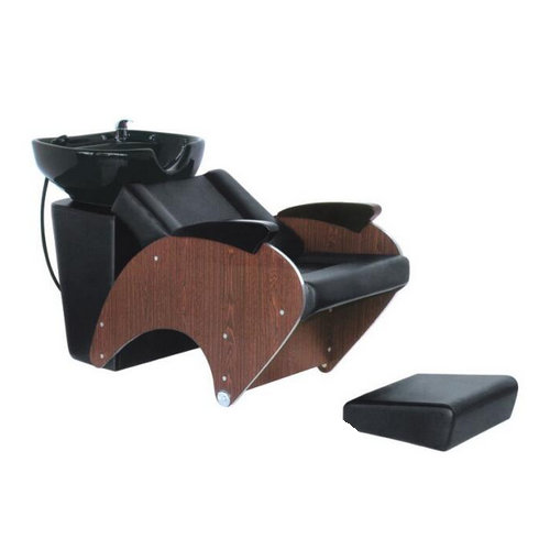 modern salon furniture hair backwash unit laying bed shampoo chair