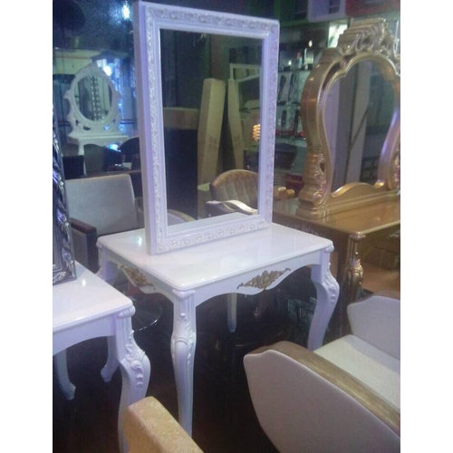 Cheap China beauty bath makeup mirror salon barber furniture styling station hairdressing unit