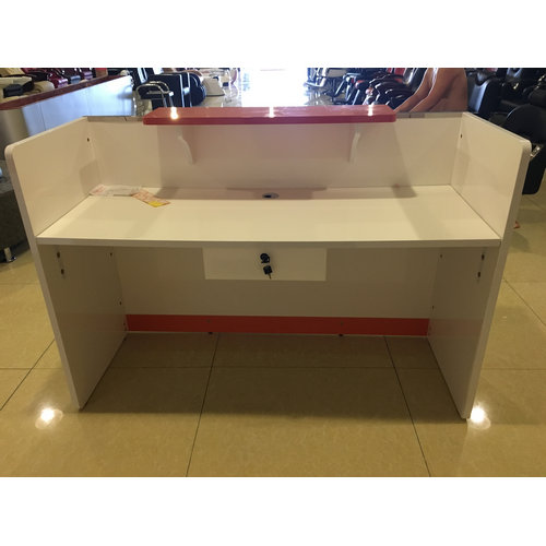 Modern spa nail reception desk beauty salon leisure bar table checkout counter barber furniture made in China