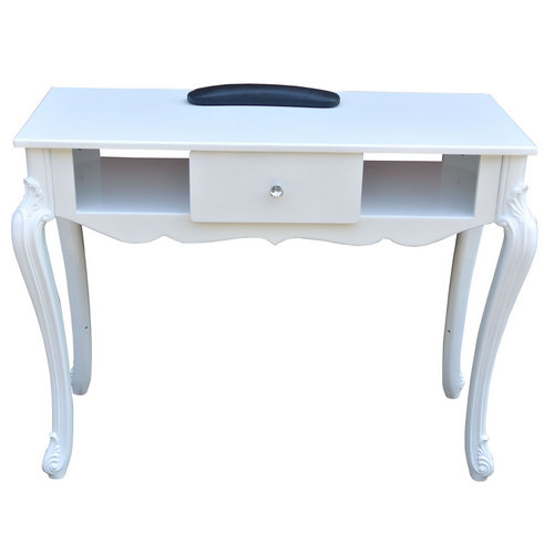 European beauty nail desk dryer station with fan manicure nail table with dust collector
