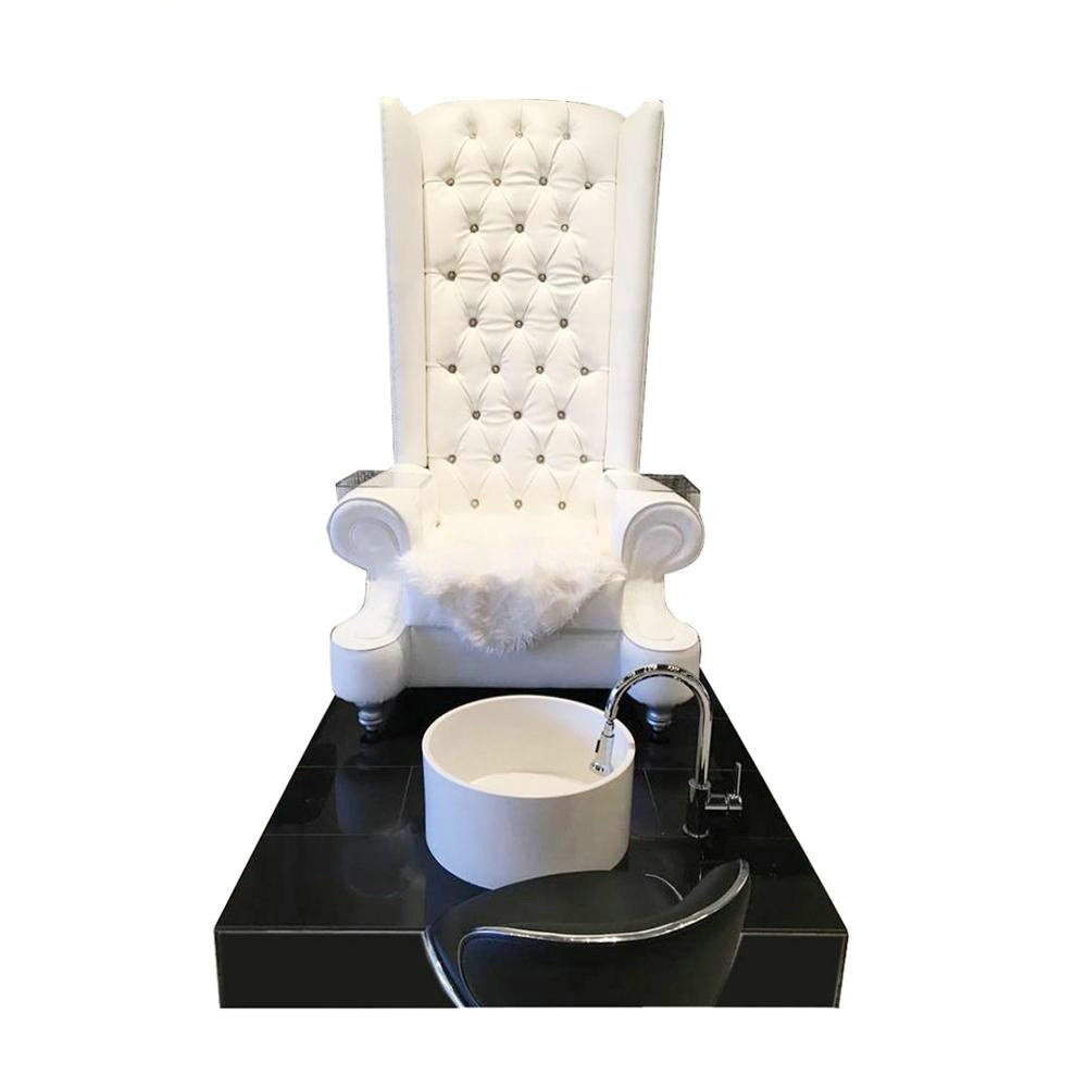 Cheap Salon Nail Spa Pedicure Bowl Station Throne Chair made in China