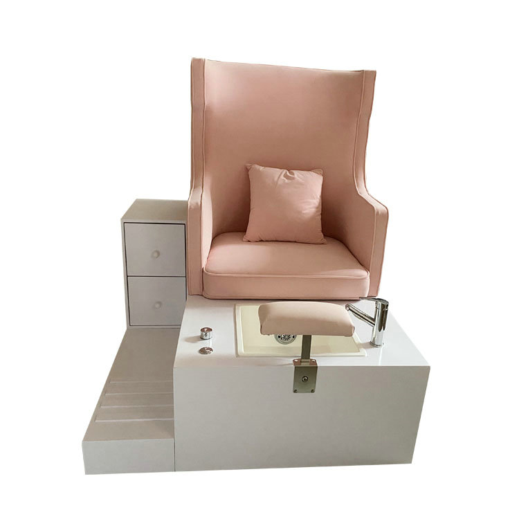 Luxury Design Modern Wholesale Adjustable White Manicure Spa Pedicure Chair