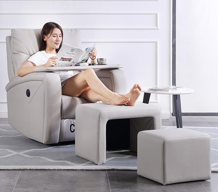 Modern beauty nail furniture electric massage office Lazy sofa manicure couch table pedicure chairs