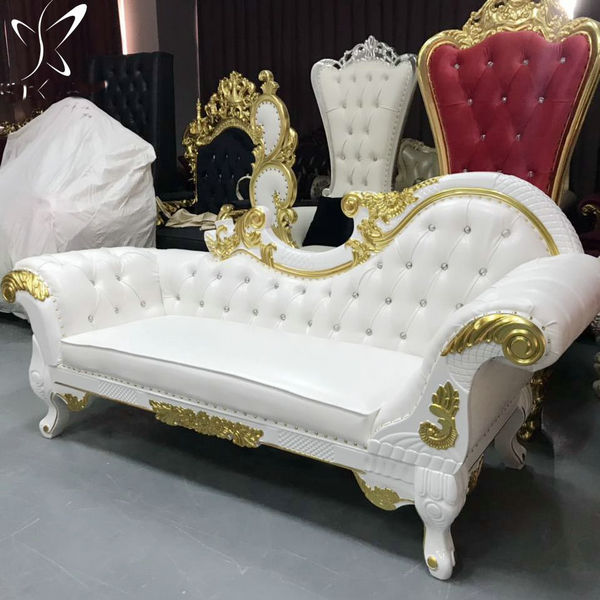 Comfortable spa nail reception chair beauty salon lounge waiting sofa guest seating barber furniture