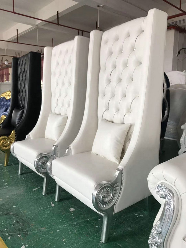 China supply spa nail reception chair beauty salon lounge waiting sofa client bench seating barber furniture